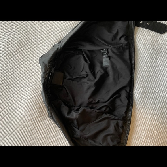 All Saints Balfern Leather Biker Jacket - Picture 3 of 3